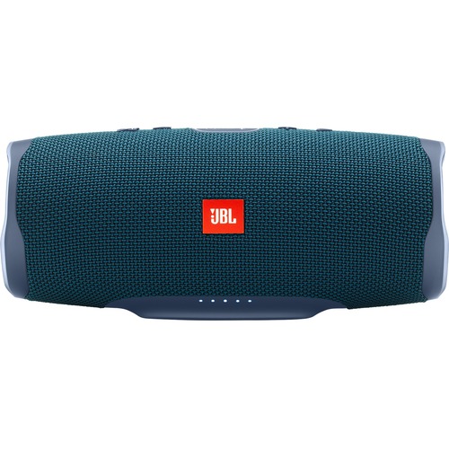 JBL Charge 4 Portable Bluetooth Speaker System - 30 W RMS - Blue - 60 Hz to 20 kHz - Battery Rechargeable - USB - 1 Pack