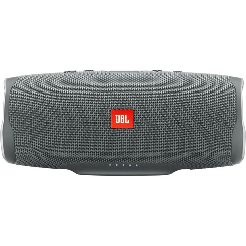 JBL Charge 4 Portable Bluetooth Speaker System - 30 W RMS - Gray - 60 Hz to 20 kHz - Battery Rechargeable - USB - 1 Pack