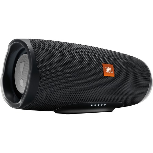 JBL Charge 4 Portable Bluetooth Speaker System - 30 W RMS - Black - 60 Hz to 20 kHz - Battery Rechargeable - USB - 1 Pack