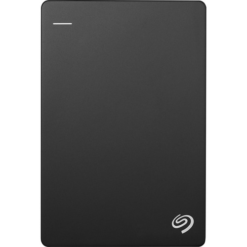 Seagate, Seagate Backup Plus Slim STHN1000400 1 TB Portable Hard Drive - External - Black, 1 EA