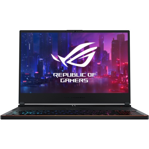 Asus ROG Zephyrus S GX531 GX531GX-XS74 15.6" Gaming Notebook - 1920 x 1080 - Intel Core i7 8th Gen i7-8750H Hexa-core (6 Core) 2.20 GHz - 16 GB Total RAM - 512 GB SSD - Windows 10 Pro - NVIDIA GeForce RTX 2080 with 6 GB - In-plane Switching (IPS) Technolo
