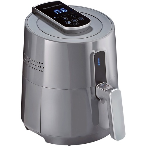 Hamilton Beach Digital Air Fryer, Large 2.5 Liter Capacity, Gray - 5.51 lb Food - Gray