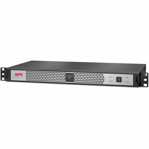 APC by Schneider Electric Smart-UPS 500VA Rack-mountable UPS - 1U Rack-mountable - AVR - 3 Hour Recharge - 2.70 Minute Stand-by - 120 V Input - 120 V AC Output - Sine Wave - Serial Port - 4 x NEMA 5-15R Receptacle(s) - 4 x Battery/Surge Outlet