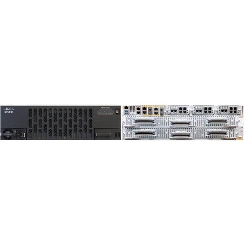 Cisco VG450 Data/Voice Gateway - 4 x RJ-45 - 72 x FXS - USB - Management Port - Gigabit Ethernet - 3U High - Rack-mountable