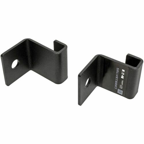Tripp Lite Cable Runway Vertical Wall Brackets, Straight - Mounting Bracket for Cable Ladder - Black