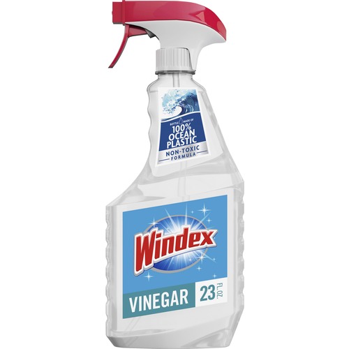 Windex® Vinegar Multi-Surface Spray - Spray - 23 fl oz (0.7 quart) - Clean & Fresh Scent - 1 Each - Clear