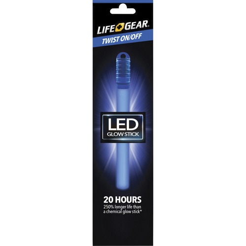 Life+Gear LED Reusable Glow Stick - LR44 - Blue