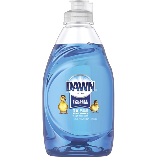 Dawn Ultra Dishwashing Liquid - Liquid - 7 fl oz (0.2 quart) - 18 / Carton - Blue
