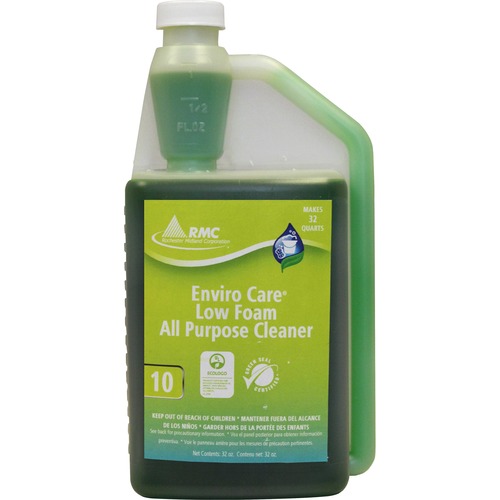 RMC RTU Enviro Care All Purpose Cleaner - Ready-To-Use Liquid - 32 fl oz (1 quart) - 1 Each - Clear Green
