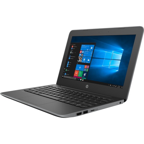 HP Stream 11 Pro G5 11.6" Notebook - Intel Celeron N4100 - 4 GB - 64 GB Flash Memory - English Keyboard - 1366 x 768 - Windows 10 Pro - Intel UHD Graphics 600 - Front Camera/Webcam - IEEE 802.11a/b/g/n/ac Wireless LAN Standard