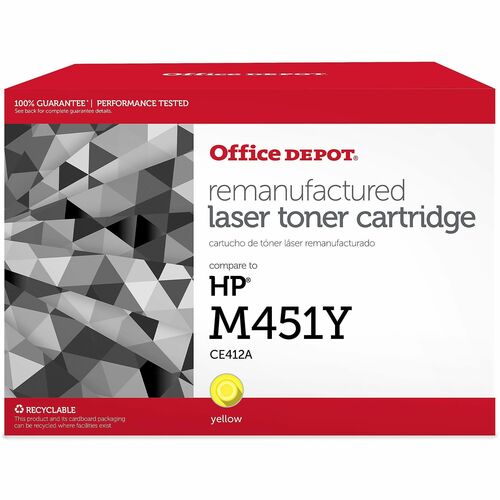 Office Depot® Remanufactured Yellow Toner Cartridge Replacement For HP M451Y - 2600 Pages