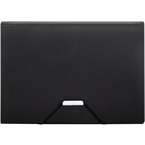 Office Depot® Brand Polypropylene File, 13 Pocket, Expansion 9" , 8 1/2" x 11" , Letter, Black, Pack of 1 - 8 1/2" x 11" - Capacity9" Expansion - 13 Pocket(s) - Top Tab Location - Polypropylene - Black - 0% Recycled - 1 Each