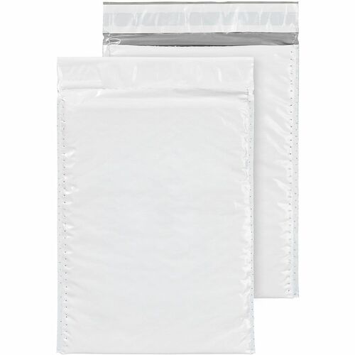 Office Depot® Brand Bubble Mailers, #0, 6" x 9" , Pack Of 100 - Bubble - 9" Width x 6" Length - Self Adhesive - White - 100 / Pack