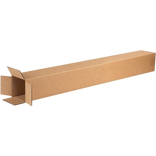 Office Depot Corrugated Cartons, 4" x 4" x 40" , Kraft, Pack Of 25 - External Dimensions: 4" Length x 4" Width x 40" Height - 200 lb - Standard Duty - 32 ECT - Corrugated Cardboard, Paper - Kraft - For Shipping - Recycled - 25 Pack