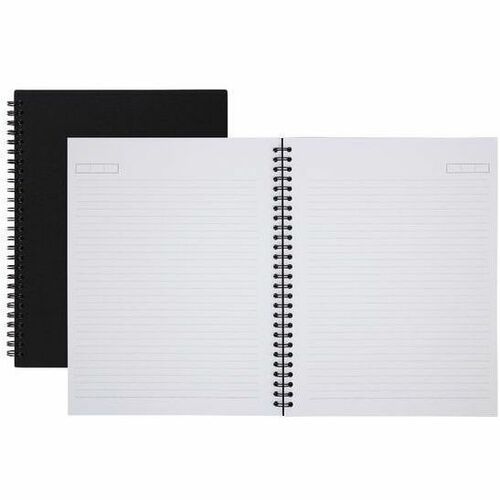 Office Depot; Brand Wirebound Business Notebook, Hard Back Cover, 71/4" x 91/2" , Narrow Ruled