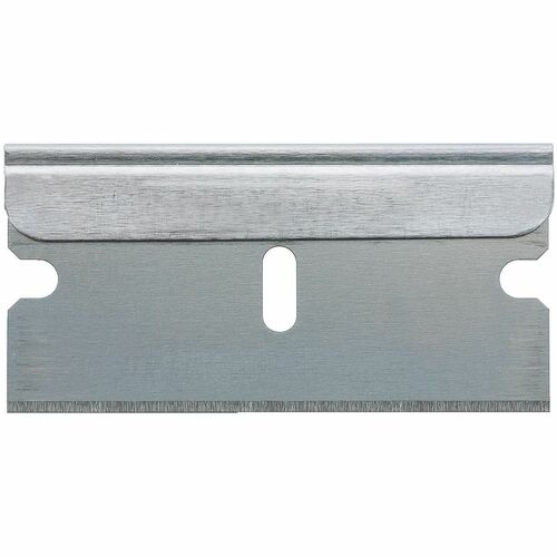 Office Depot® Brand Single-Edge Razor Blades, Pack Of 10 - Silver - 10 / Box