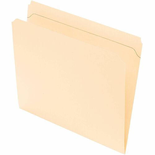 Office Depot Straight Tab Cut Letter Recycled Top Tab File Folder
