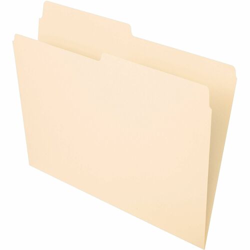 Office Depot 1/2 Tab Cut Letter Recycled Top Tab File Folder File