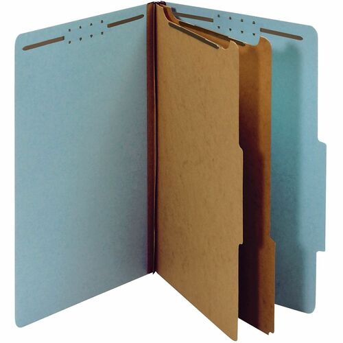 Office Depot® Brand Classification Folders, 2 Dividers, Legal Size (81