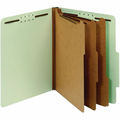 Office Depot 2/5 Tab Cut Letter Recycled Classification Folder Classification Folders Office