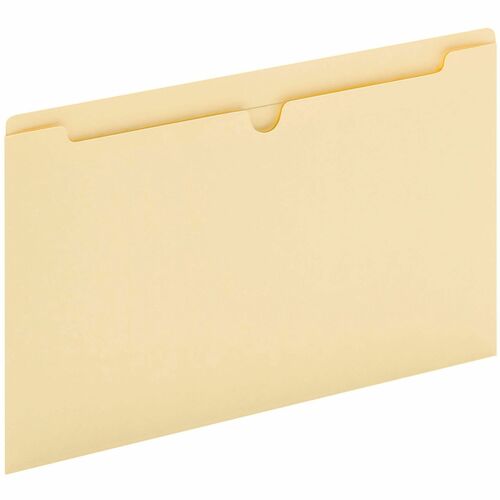 Office Depot® Brand Manila Single-Top File Jackets, 8 1/2" x 14" , Legal Size, Box Of 100 File Jackets - 8 1/2" x 14" - Capacity0" Expansion - Top Tab Location - Full Length Tab Position - Paper - Manila - 10% Recycled - 100 Box