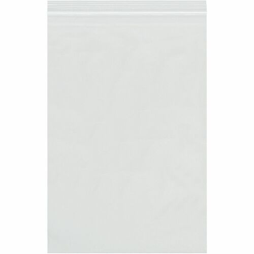Partners Brand 2 Mil Reclosable Poly Bags, 5" x 7" , Clear, Case Of 1000 - 7" Length x 5" Width x 2 mil (51 Micron) Thickness - Low Density - Zipper Closure - Clear - Low Density Polyethylene (LDPE) - 1000 Case