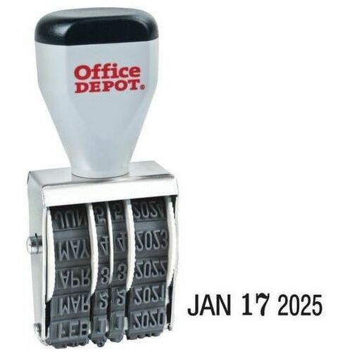 Office Depot® Brand Date Stamp Dater, Traditional Line Date Stamp Dater 