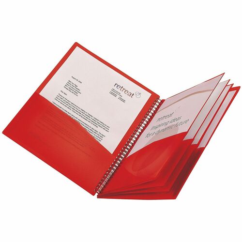 Office Depot® Brand 8-Pocket Poly Organizer, Letter Size, Assorted Colors (No Color Choice) - 8 1/2" x 11" - Capacity8" Expansion - 8 Pocket(s) - End Tab Location - Polypropylene - Assorted - 0% Recycled - 1 Each