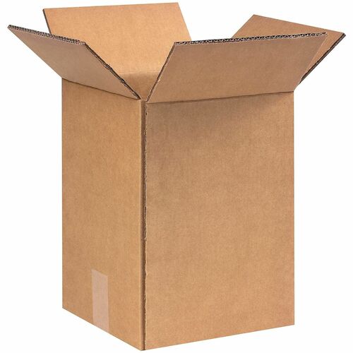 Office Depot® Brand Double-Wall Heavy-Duty Corrugated Cartons, 9" x 9" x 13" , Pack Of 25 - External Dimensions: 9" Length x 9" Width x 13" Height - 275 lb - Heavy Duty - Double Wall - 48 ECT - Corrugated Cardboard, Paper - Kraft - For Shipping, Stora