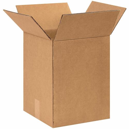 Office Depot® Brand Double-Wall Heavy-Duty Corrugated Cartons, 11 1/2" x 11 1/2" x 15 3/8" , Pack Of 25 - External Dimensions: 11.5" Length x 11.5" Width x 15.4" Height - 275 lb - Heavy Duty - Double Wall - 48 ECT - Corrugated Cardboard, Paper - Kraft