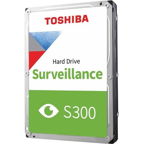 Toshiba S300 HDWT31AUZSVAR 10 TB Hard Drive - 3.5" Internal - SATA (SATA/600) - Network Video Recorder, Video Surveillance System, Storage System, Video Recorder Device Supported - 7200rpm - 180 TB TBW - 3 Year Warranty - Retail