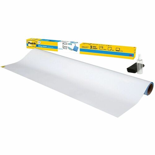 Post-it® Flex Write Surface - Rectangle - 72" (1828.80 mm) Length x 48" Width - 1 / Roll