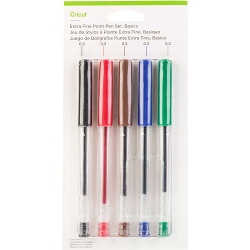 cricut Porous Point Pen - Extra Fine Pen Point - 5/Set