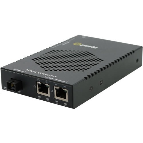 Perle S-1110DHP-SC120U Transceiver/Media Converter