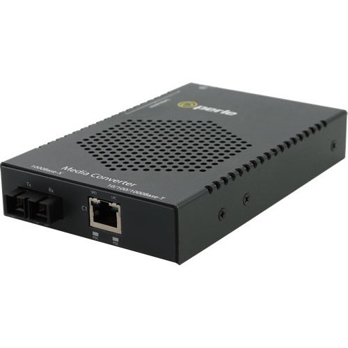 Perle S-1110HP-SC10D-XT Transceiver/Media Converter