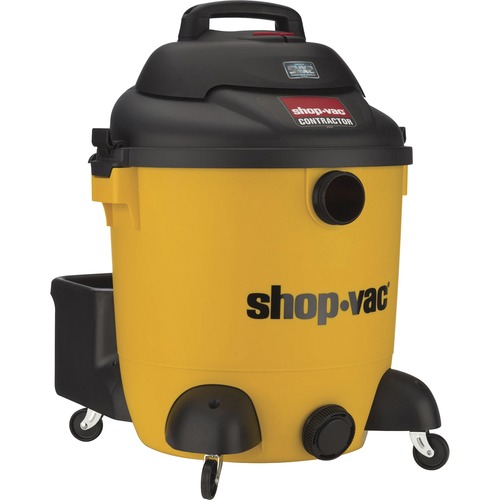 Shop-Vac Contractor Canister Vacuum Cleaner - 4101.35 W Motor - 324.74 W Air Watts - 12 gal - Hose, Filter, Floor Nozzle, Extension Wand, Claw Nozzle,