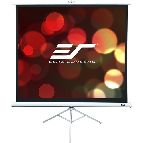 Elite Screens Tripod Series - 113-INCH 1:1, Adjustable Multi Aspect Ratio Portable Indoor Outdoor Projector Screen, 8K / 4K Ultra HD 3D Ready, 2-YEAR WARRANTY, T113NWS1"