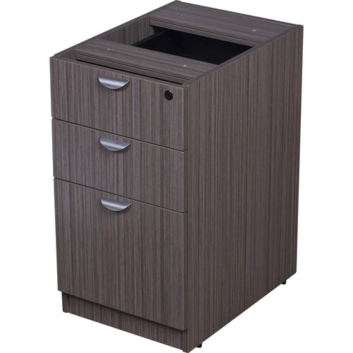 Boss Pedestal - 3-Drawer - 16" x 22"28.5" - 3 x File, Box Drawer(s)