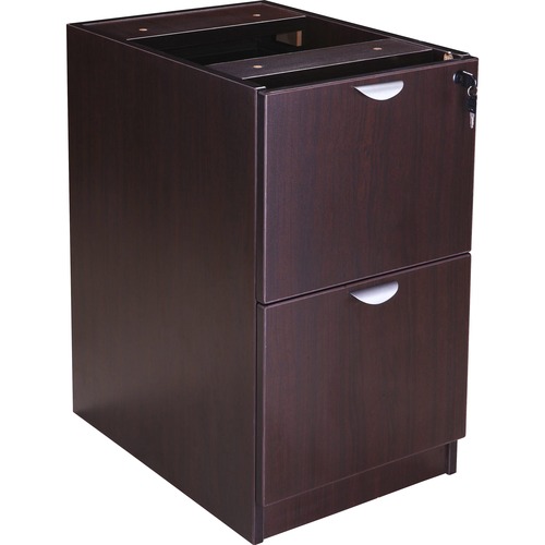 Boss Full Pedestal File/File - 26" x 22"28.5" - 2 x File Drawer(s)