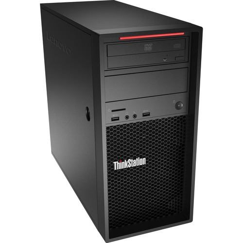 Lenovo ThinkStation P520c 30BX005FUS Workstation - 1 x Intel Xeon W-2125 - 16 GB - 512 GB SSD - Tower - Windows 10 Pro for Workstations 64-bit - 1 x NVIDIA Quadro RTX 4000 8 GB Graphics - DVD-Writer - Serial ATA/600 Controller - 0, 1, 5, 10 RAID Levels - 