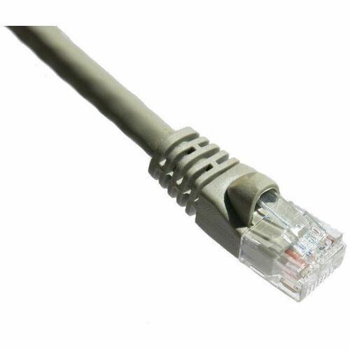 Axiom 14FT CAT6A 650mhz Patch Cable Molded Boot (Gray) - 14 ft Category 6a Network Cable for Network Device - First End: 1 x RJ-45 Network - Male - Second End: 1 x RJ-45 Network - Male - Patch Cable - Gray