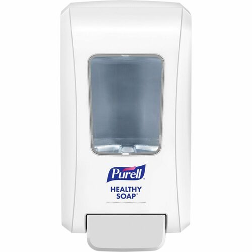 PURELL® FMX-20 Foam Soap Dispenser - Manual - 2.11 quart Capacity - Site Window, Locking Mechanism, Durable, Wall Mountable, Rugged - White - 6 / Carton