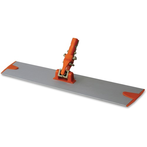 Impact Products Microfiber Mop Base - Lightweight, Swivel - Orange - Aluminum - 6 / Carton