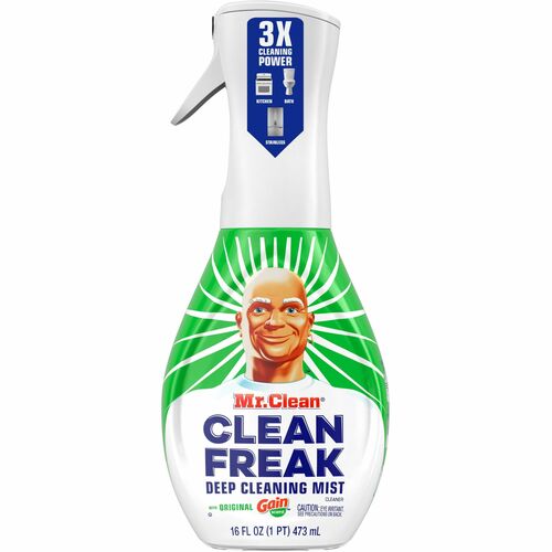 Mr. Clean Deep Cleaning Mist - Spray - 16 fl oz (0.5 quart) - Gain Scent - 6 / Carton - Multi