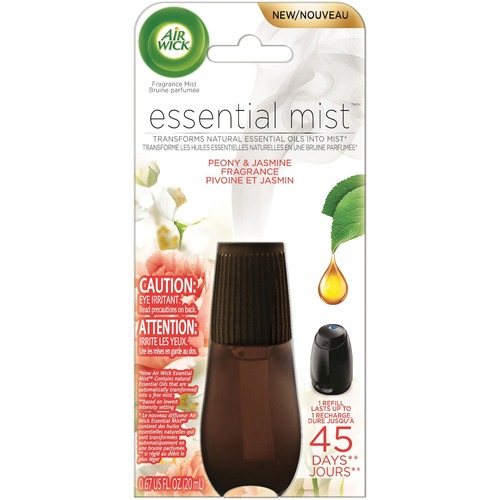 Air Wick Mist Diffuser Scented Oil Refill - Oil - 0.7 fl oz (0 quart) - Jasmine - 45 Day - 1 Each - Long Lasting