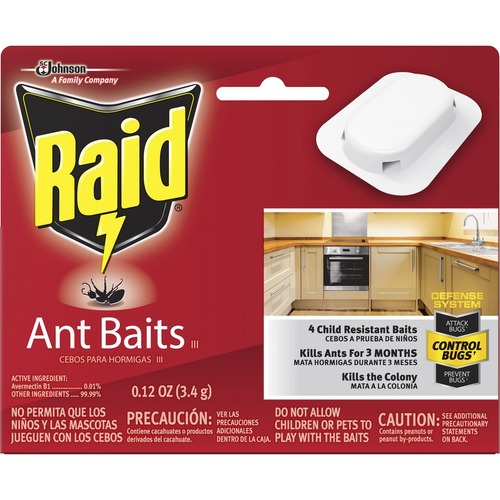 Raid Ant Baits - Ants - Clear - 48 / Carton