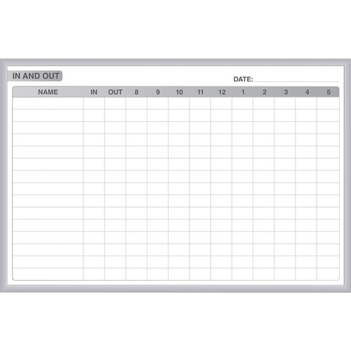Ghent Dry Erase Board - 72" (6 ft) Width x 48" (4 ft) Height - White Steel Surface - Satin Aluminum Frame - Rectangle - Horizontal - Magnetic - Stain Resistant, Ghost Resistant, Fade Resistant, Accessory Tray - 1 Each - TAA Compliant