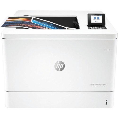 HP LaserJet Enterprise M751 M751dn Desktop Laser Printer - Color - 40 ppm Mono / 40 ppm Color - 1200 x 1200 dpi Print - Automatic Duplex Print - 650 Sheets Input - Ethernet - 150000 Pages Duty Cycle - Plain Paper Print - Ethernet - USB