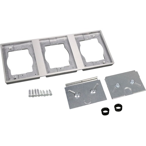 Wiremold Omnibox Series Kit - Aluminum, Brushed Aluminum