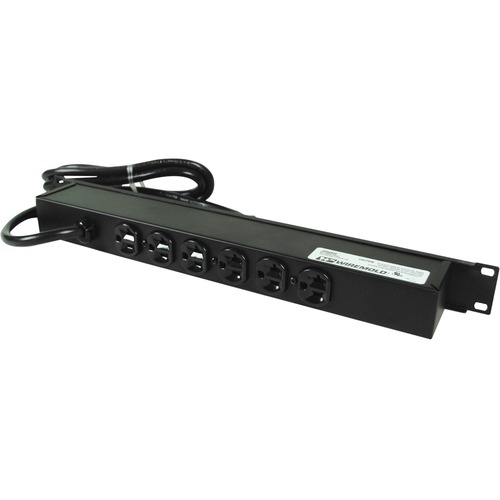 Dove Technologies - Wiremold Rack Mount 120V/20A/6 Rear O/L /Lighted ...